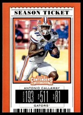 2019 Panini Contenders Draft Picks Collegiate Antonio Callaway Florida Gators