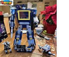 Technical Soundwave Transformer Style Building Block 10358 Kids Model Xmas Gift