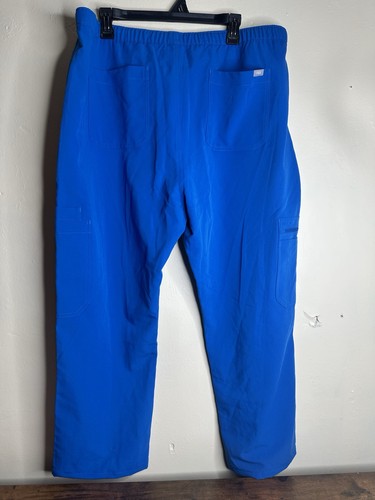 New Figs Men’s Scrub Pants XXL Blue Cairo Cargo Technical Collection - Picture 7 of 7