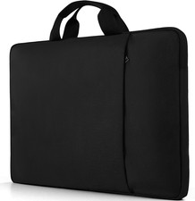 19 Inch Laptop Sleeve Case Waterproof Padded 360 Protection Zipper Pocket