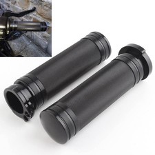 Black 1 Motorcycle Handlebar Hand Grips For H...