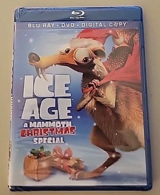 Ice Age: a Mammoth Christmas Special (Blu-ray, 2011) Sealed DVD 3 Disc
