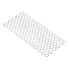 8"x4" 304 Stainless Steel Perforated Sheets 0.32" Hole Metal Mesh Plate
