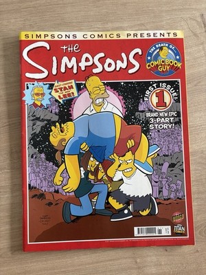 The Simpsons Comics presents - Death of Comic Book Guy UK # 1 Mai 2011 - Bongo
