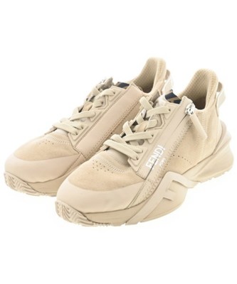FENDI Flat Shoes Women's Size 35 Beige