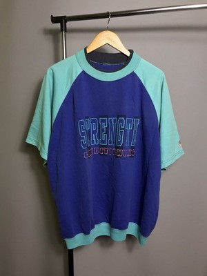 Nike Strength Conditioning Shirt 90s Vintage One Size Rare Blue