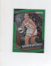 2025 Panini WNBA Prizm green 29 Kathryn Westbeld RC rookie