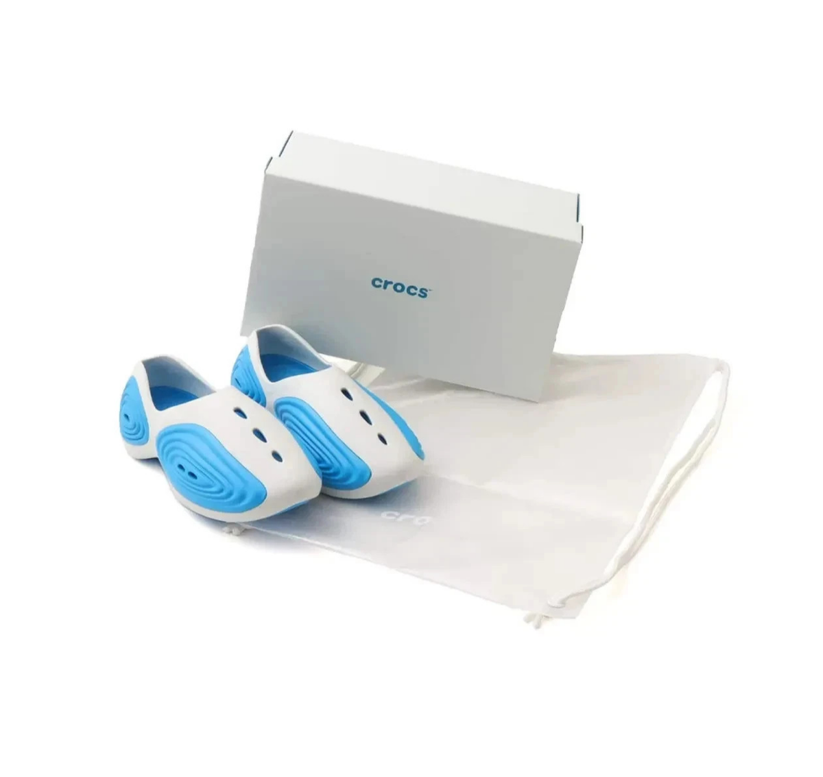 即完Crocs Ripple Clog Moonlight Ocean 28cm Crocs Ripple - Moonlight / Neon Ocean Blue Men's Sz 12 | eBay