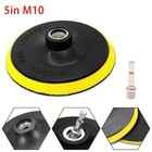 High Performance 5 Inch Buffing Pad Rotary Backing Pad with M10 Drill Adapter