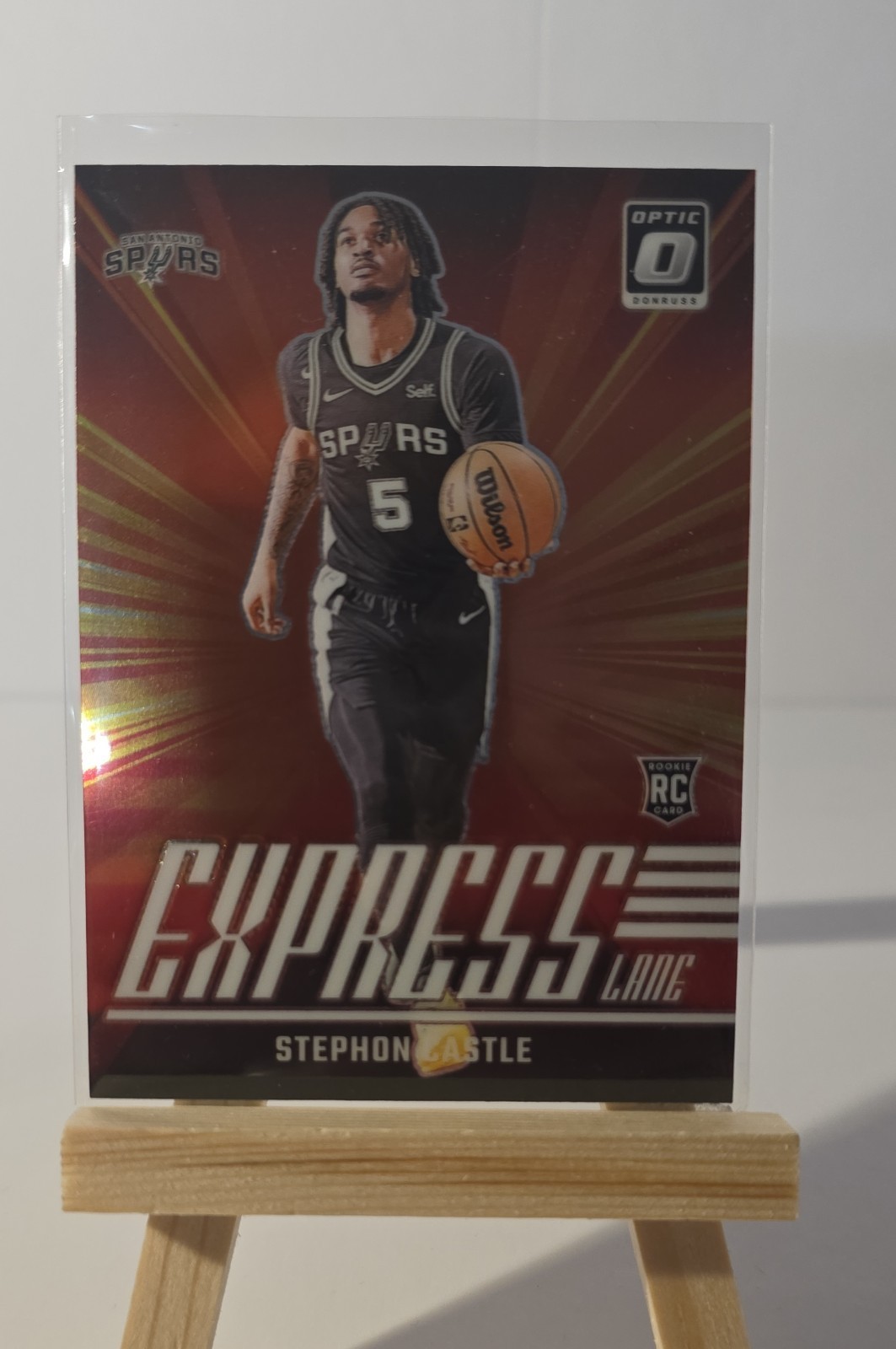 2024-25 Panini Donruss Optic - Express Lane Stephon Castle #1 (RC)