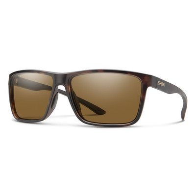Smith Riptide Sunglasses Matte Tortoise ChromaPop Polarized Brown Lens NEW