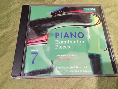 PIANO EXAMINATION PIECES Complete Syllabus 2003-2004 Grade 7 - ABRSM CD NR.MINT