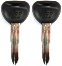 2 New For Dodge Eagle Hino Mitsubishi Uncut Key Blank Made In The Usa Mit4-p