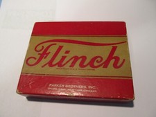 Parker Brothers Vintage Version of the Flinch Card Game