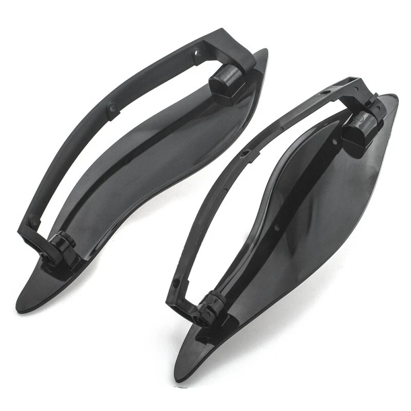 Set of side wind deflector + windshield S8 Foto 2 de 4