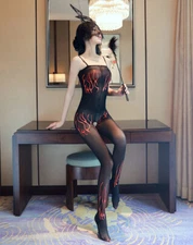 Underwear Sleepwear Sexy Lingerie Clubwear Dress Bodystocking Bodysuit Babydoll