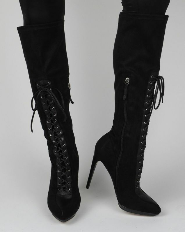 bebe knee high boots