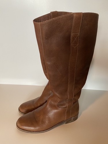 Madewell Boots Leather size 8 side zip - Picture 3 of 9