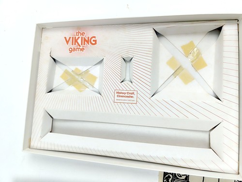 The Viking Game, Hnefatafl, The King's Table, Tafl HISTORY CRAFT Board Game 1981 - Picture 4 of 7