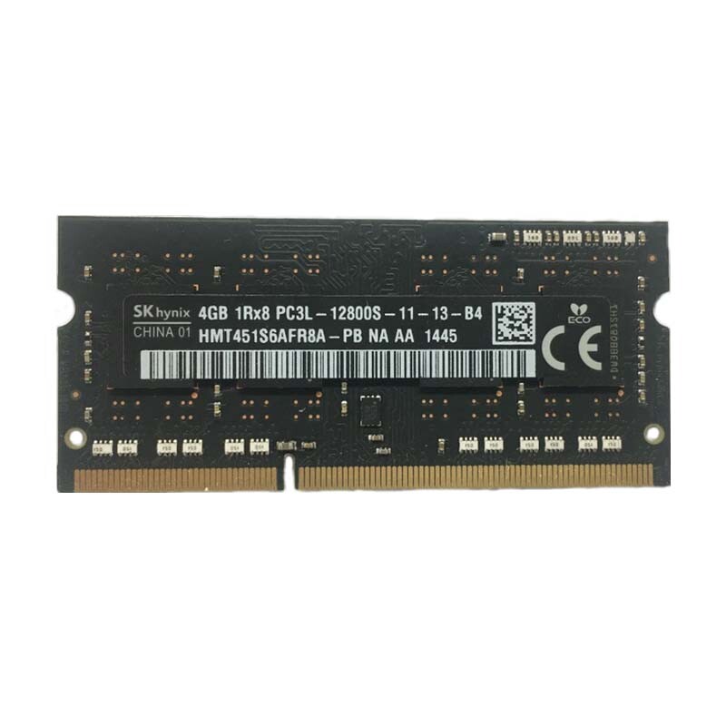 SK HYNIX PC3L-12800S 2Gb 1600Mhz Ddr3L 1.35V Sodimm Banco Modulo Ram