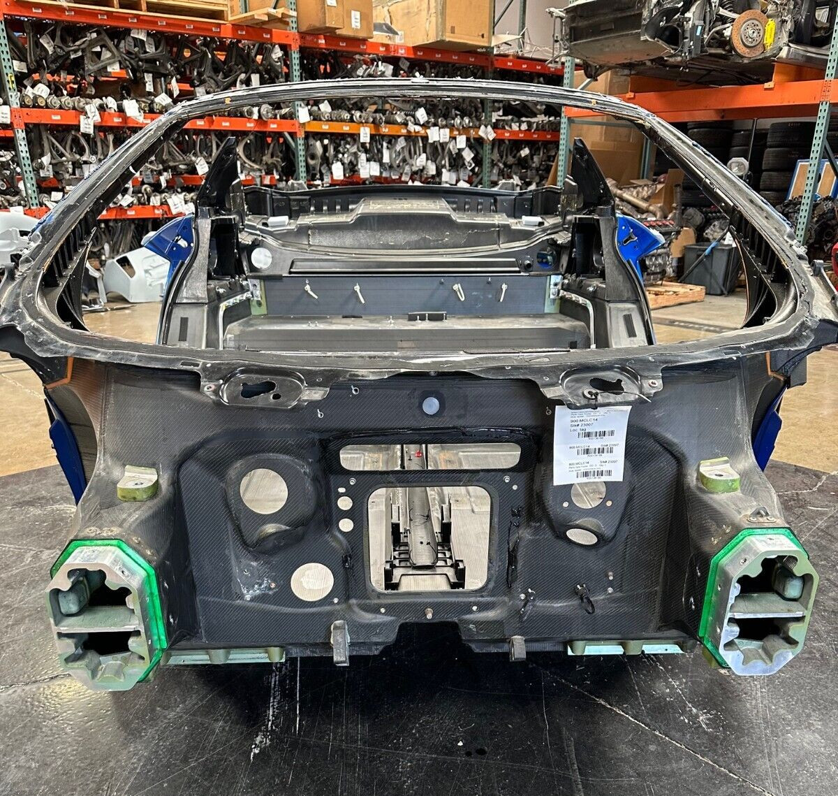 Mclaren MP4-12C SPIDER, Monocoque Tub Chassis Cockpit, Used, Undamaged