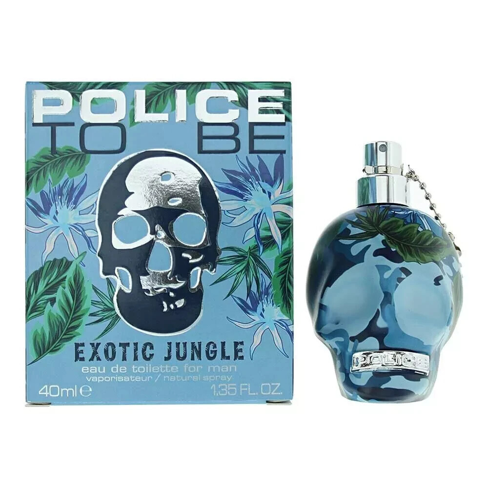 Police To Be Exotic Jungle 40ml Eau De Toilette EDT Spray For Him - Brand New