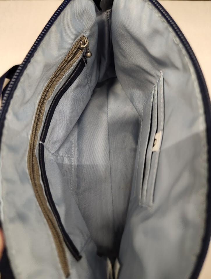 Baggallini Dome Crossbody French Navy 9.5" x 7" Never Used eBay