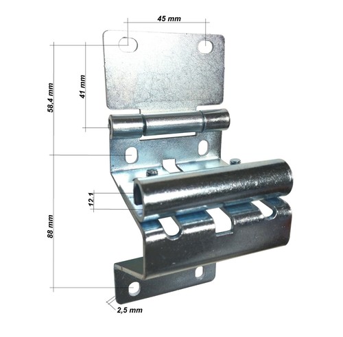 Robuste Garagentor Scharniere Aus Eisen - Ersatzscharniere Für Wohn- & Gewerbetore