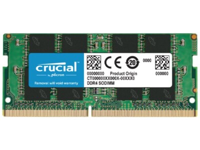 Crucial 8GB 16GB 32GB DDR4 Laptop RAM 2400 2666 3200 MHz Notebook