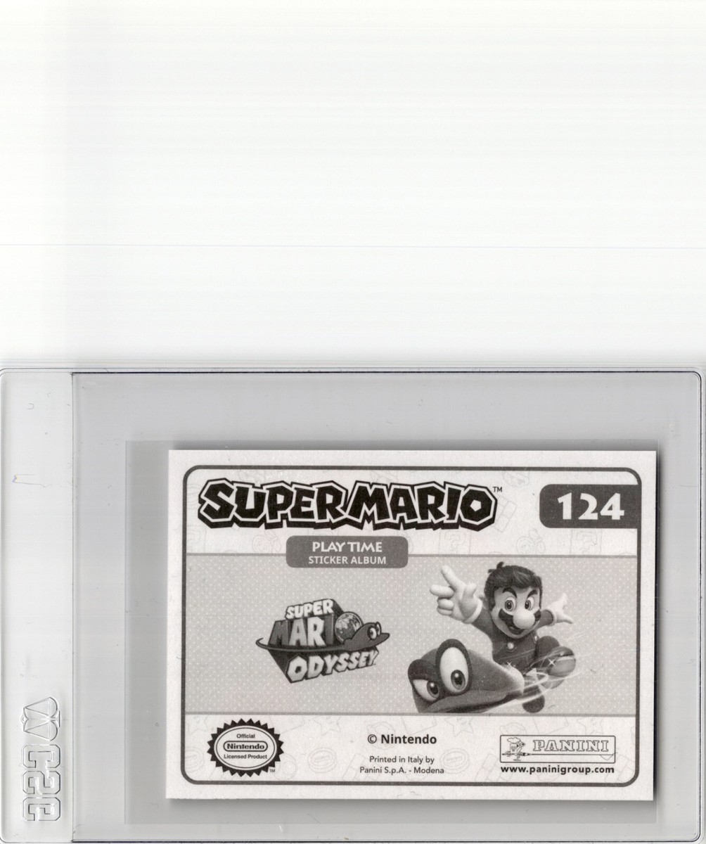 Panini Super Mario Playtime Mario #124 | eBay
