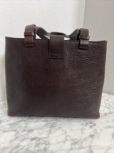 Gucci Pebbled Leather Pocket Tote Brown Tom Ford Gunmetal Hardware Turn Locket - Bild 11 von 21