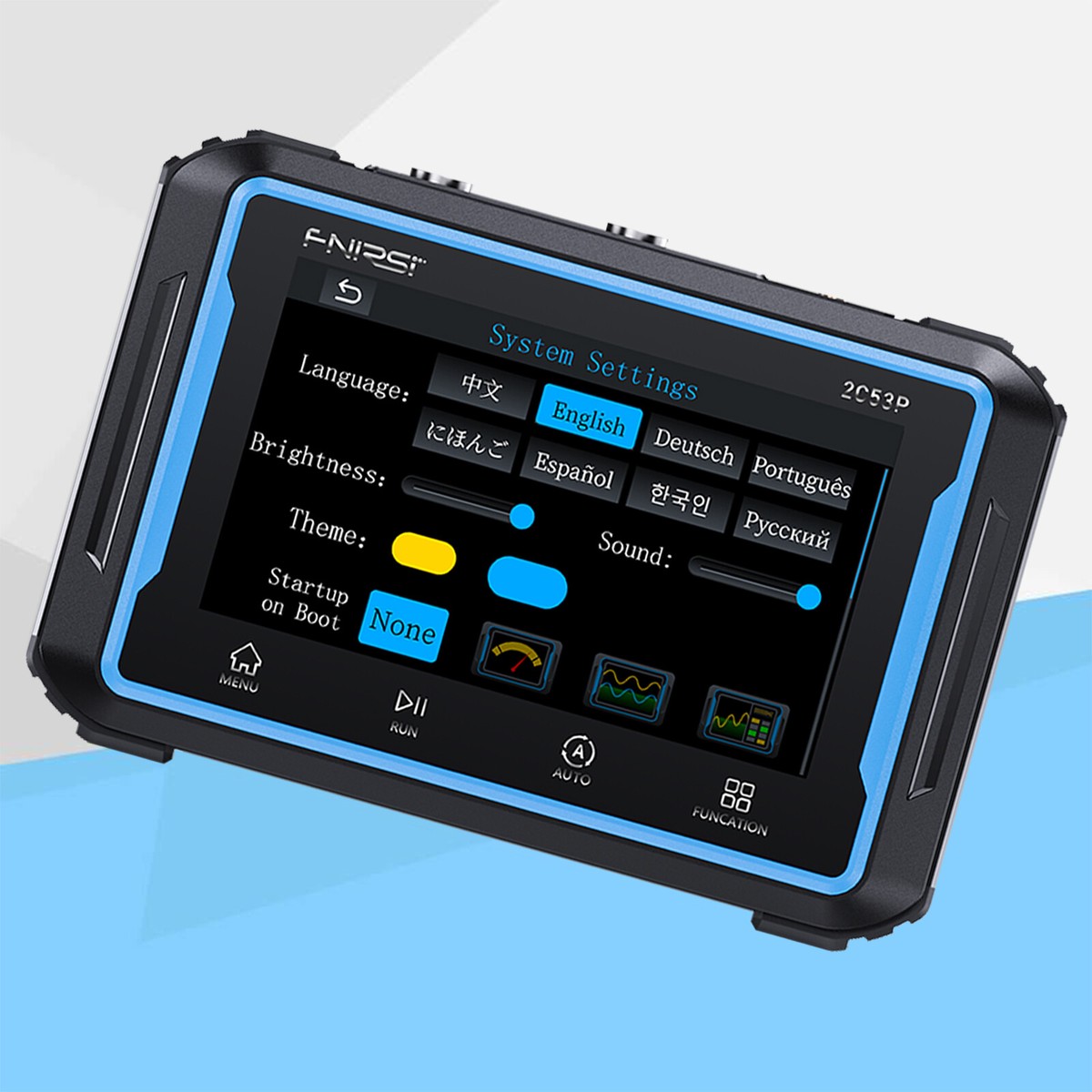 FNIRSI 2C53P Digital Oscilloscope Multimeter Signal Generator Dual