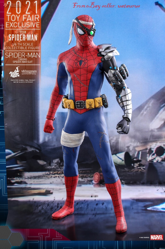 HotToys 1/6 Vgm51 Spider-Man Spider-Man (Cyborg Spider-Man Suit