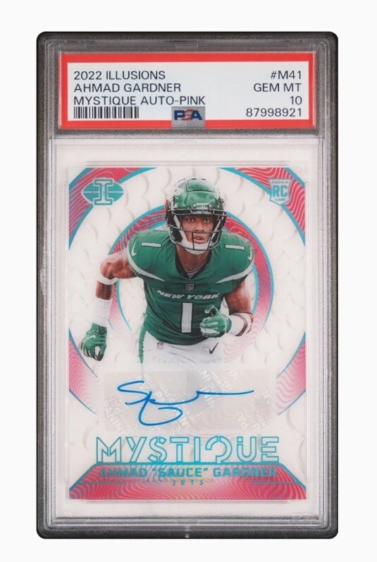 Sauce Gardner Panini Illusions Mystique Autographs #M41 Pink