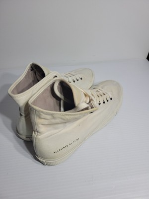 ALLSAINTS STYLE 01-11-94 DISTRESSED HIGHTOP WHITE LEATHER SUEDE SNEAKER?NWOB ? All Saints | Shoes | Allsaints Style 1194 Distressed Hightop  main image 3