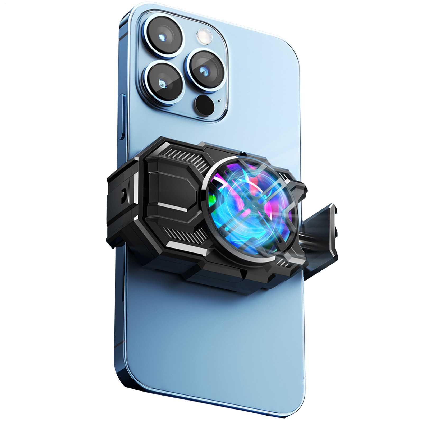 Mobile Phone Cooler Portable Phone Radiator Cooling Fan Cellphone Heat Sink