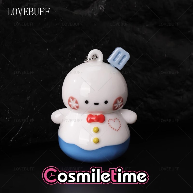 Love and Deepspace Zayne Resin Keychain Snowman Pendant Toy Anime