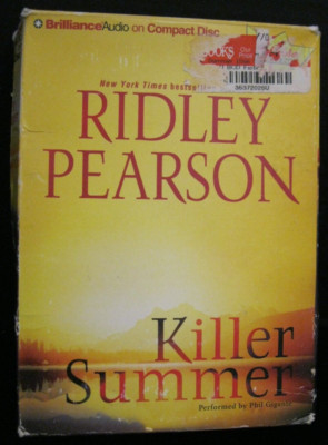 KILLER SUMMER RIDLEY PEARSON AUDO BOOK ON 5 CDS WITH OVER 5 HOURS OF LISTENING!!