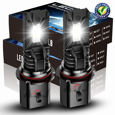For Ford Explorer Sport Trac 2001-2005 9007 2x LED Headlight Bulb High Low Beam