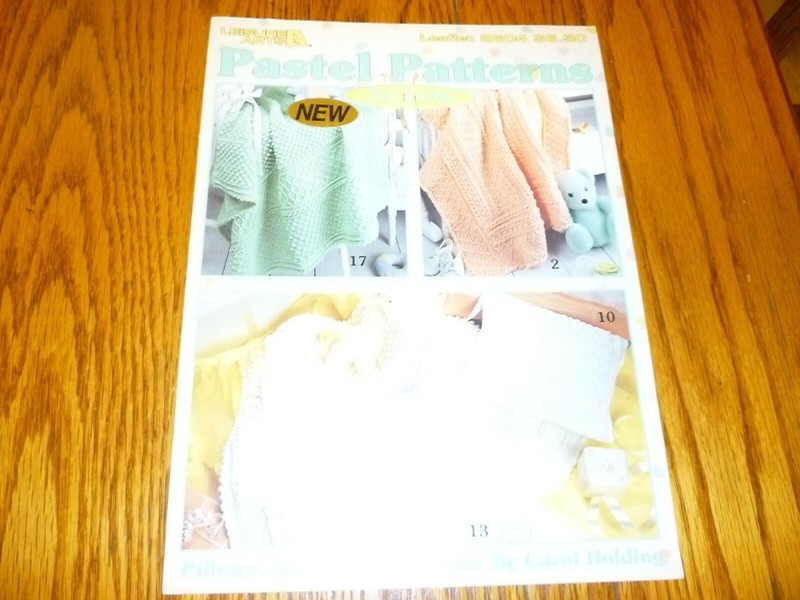 Leisure Arts Crochet Book "Pastel Patterns For Baby" - Nice Patterns!