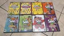 The Sims 2 PC Lotto espansioni 8 pezzi.