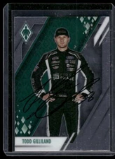 Signed 2022 Panini Chronicles #15 Todd Gilliland Phoenix Green IP Auto