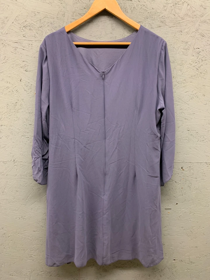 Vestido Grace Karin Para Mujer 2XL Púrpura Manga Larga Hasta la Rodilla Forrado Nuevo Foto 2 de 4