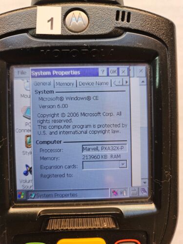 4x Zebra Motorola Symbol MC3190 MC3190R & Cradle P: MC3190-RL3S04E0A Lot #1318 - Photo 5 sur 24