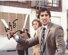 ACTOR LUKE WILSON SIGNED 'ANCHORMAN' 8x10 MOVIE PHOTO BECKETT COA OLD SCHOOL A