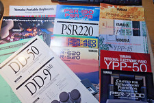 1997 YAMAHA GEAR CATALOG & KEYBOARD PIANO PAMPHLETS Price List