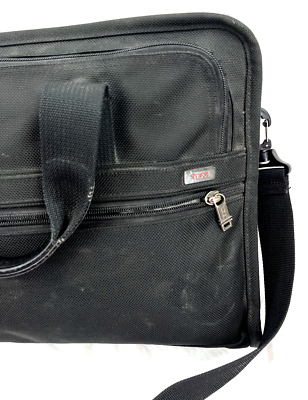 Tumi 26011D4 Canvas Black Ballistic Nylon 17