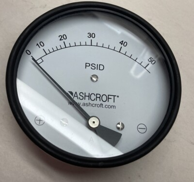 #ad Ashcroft45 1130SD 25S 50#Pressure Gauge 6000psi 1 4quot; NPT $120.00