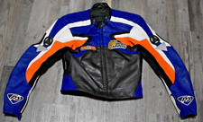 Pro sports vintage leather racing jacket Smal...