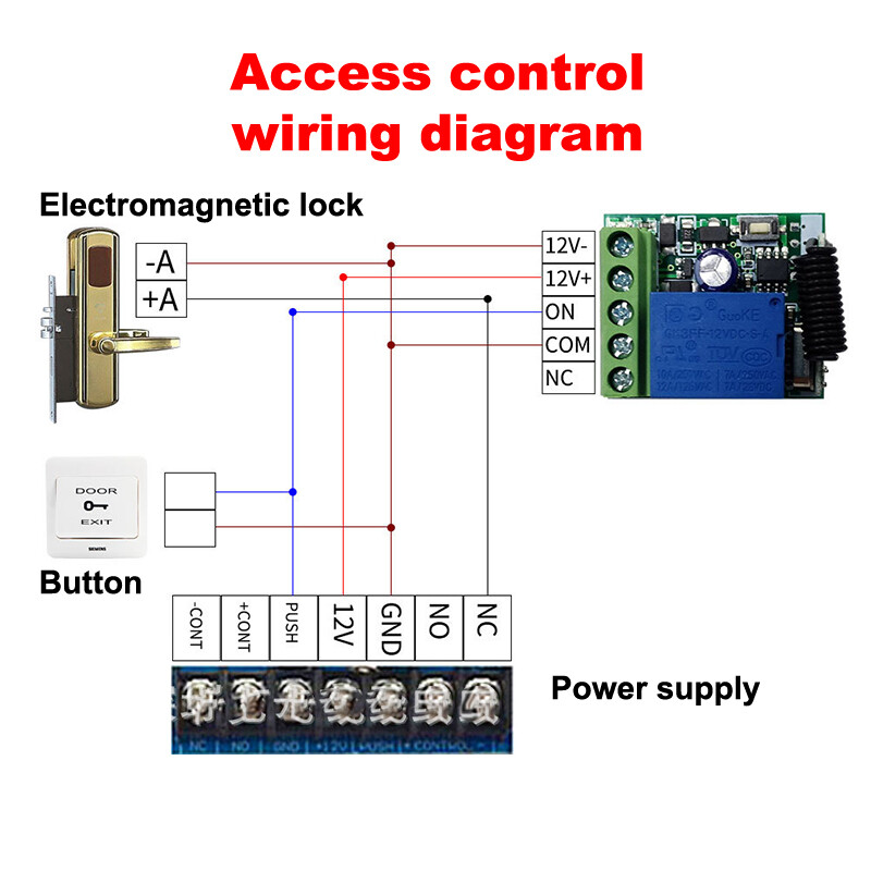 433Mhz Wireless Remote Control EV1527 Learning Code Transmitter Relay ...